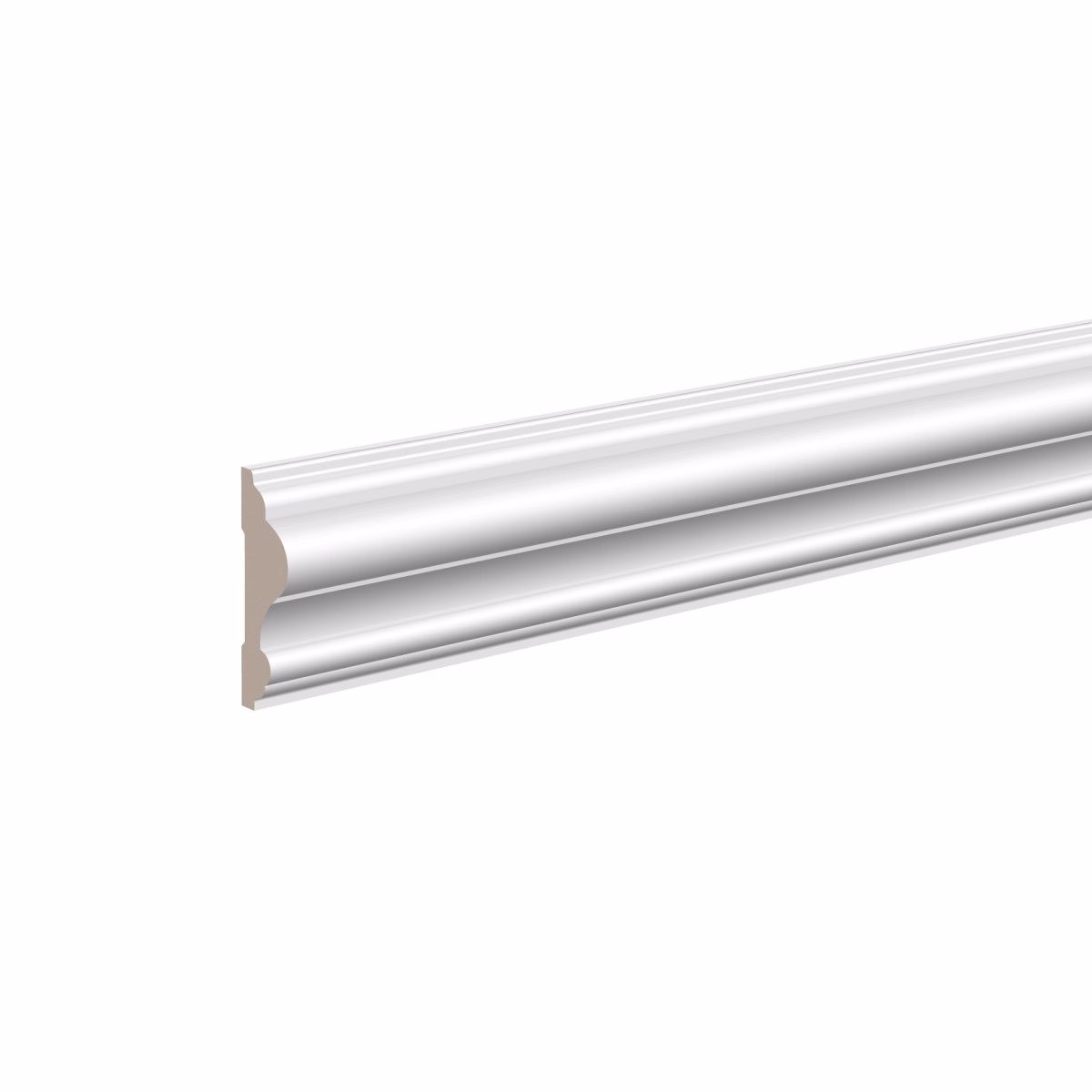 Молдинг Ultrawood White U 0002 p 2000×45×14